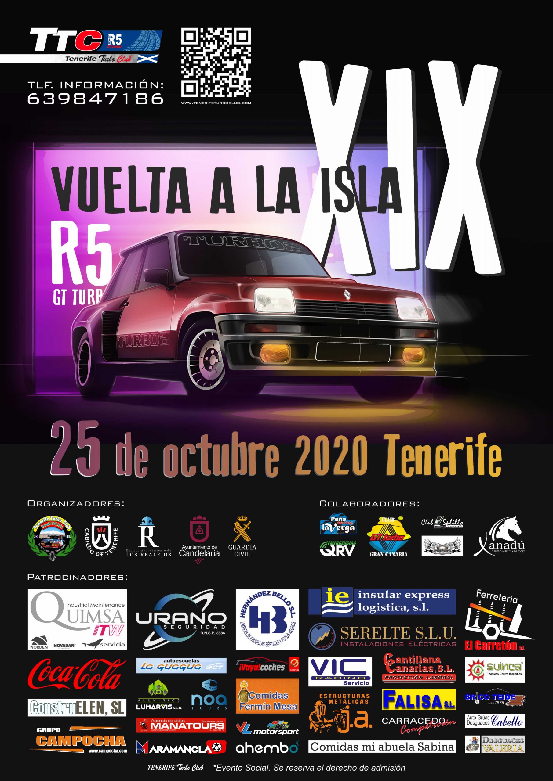 XVIII Vuelta a la Isla en Renault 5 GT Turbo