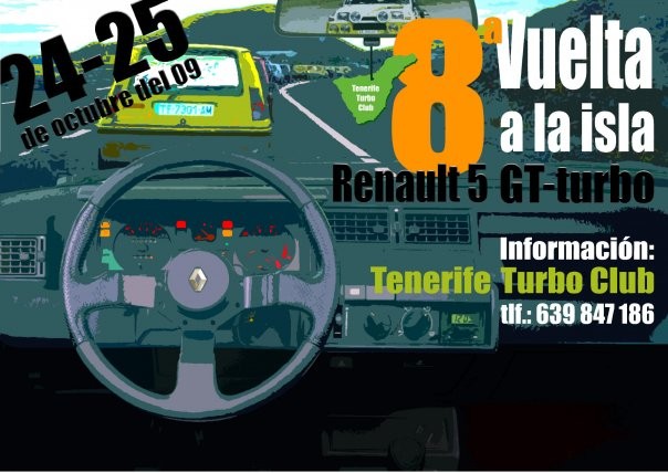 VIII Vuelta a la Isla en Renault 5 GT Turbo
